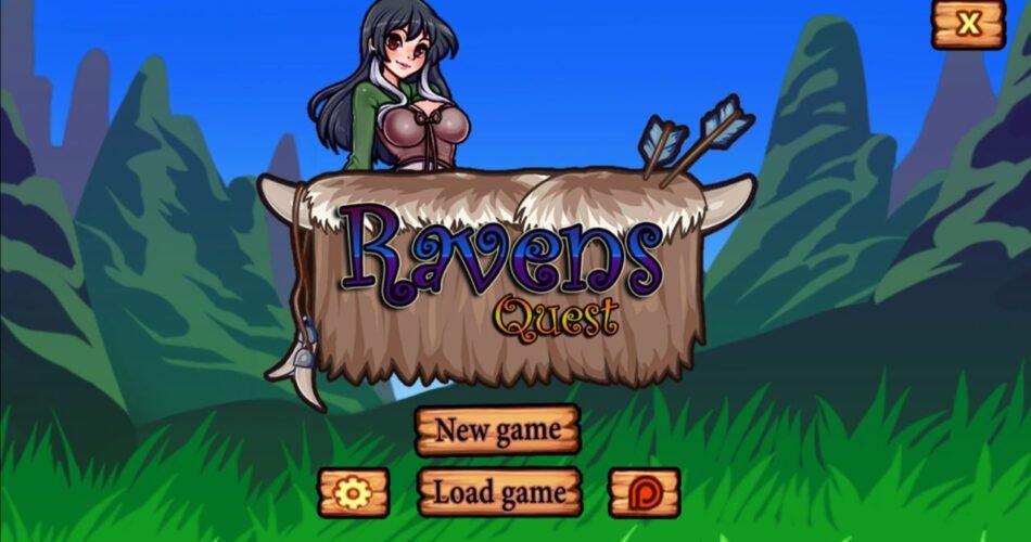 Raven's quest adult game cover